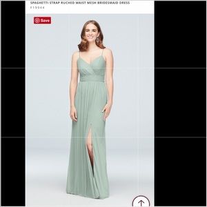 Long bridesmaid/grad/formal dress